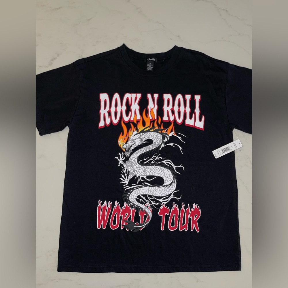 Rock ‘n’ Roll World Tour T-Shirt Size New with‎ tags